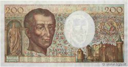 200 Francs MONTESQUIEU FRANCE  1990 F.70.10a F
