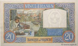 20 Francs TRAVAIL ET SCIENCE FRANCE  1942 F.12.21 SPL