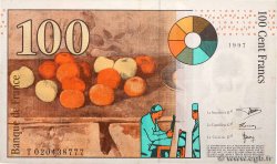 100 Francs CÉZANNE FRANCE  1997 F.74.01 VF+