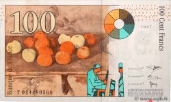 100 Francs CÉZANNE FRANCE  1997 F.74.01 TTB