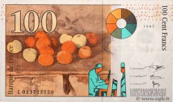 100 Francs CÉZANNE FRANCE  1997 F.74.01 TTB