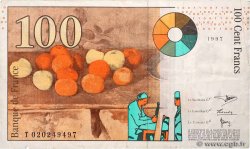 100 Francs CÉZANNE FRANCE  1997 F.74.01 F