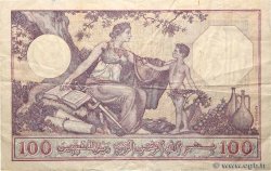 100 Francs TUNISIE  1938 P.10c TB