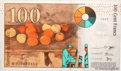 100 Francs CÉZANNE FRANCE  1997 F.74.01 TB