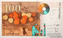 100 Francs CÉZANNE FRANCE  1998 F.74.02 F+