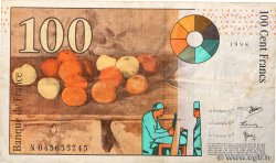100 Francs CÉZANNE FRANCE  1998 F.74.02 F