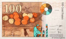 100 Francs CÉZANNE FRANCE  1998 F.74.02 F+