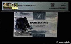 50 Kronur ISLAS FEROE  2001 P.24 FDC