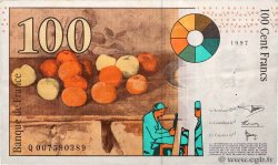 100 Francs CÉZANNE FRANCE  1997 F.74.01 VF