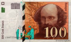 100 Francs CÉZANNE FRANCE  1997 F.74.01