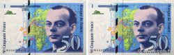 50 Francs SAINT-EXUPÉRY modifié Consécutifs FRANCE  1997 F.73.04
