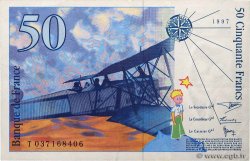 50 Francs SAINT-EXUPÉRY modifié FRANCE  1997 F.73.04 TTB