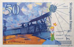 50 Francs SAINT-EXUPÉRY modifié FRANCE  1997 F.73.04 TTB