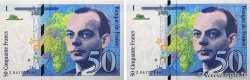 50 Francs SAINT-EXUPÉRY modifié Lot FRANCE  1997 F.73.04 XF