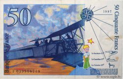 50 Francs SAINT-EXUPÉRY modifié FRANCE  1997 F.73.04 TTB