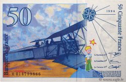 50 Francs SAINT-EXUPÉRY modifié FRANCE  1994 F.73.01a SUP