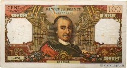 100 Francs CORNEILLE FRANCE  1969 F.65.27