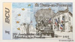 1 Ecu FRANCE regionalismo y varios Trans-en-Provence 1994 
