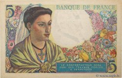 5 Francs BERGER FRANCE  1945 F.05.06 SPL