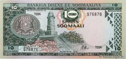 10 Shilin SOMALIA  1978 P.22a