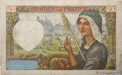 50 Francs JACQUES CŒUR FRANCE  1942 F.19.20 B
