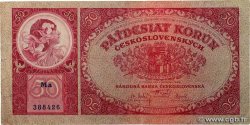 50 Korun CZECHOSLOVAKIA  1929 P.022