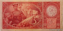 50 Korun CZECHOSLOVAKIA  1929 P.022 F+