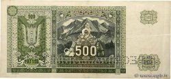 500 Korun Spécimen SLOVAQUIE  1941 P.12s TB+