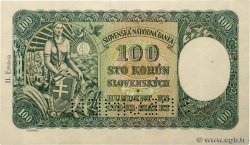 100 Korun Spécimen SLOVAQUIE  1940 P.11s pr.NEUF