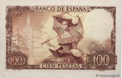 100 Pesetas SPAIN  1965 P.150 XF