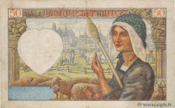 50 Francs JACQUES CŒUR Lot FRANCE  1941 F.19.16 TB
