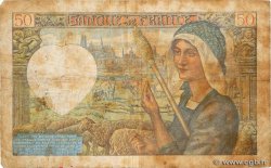 50 Francs JACQUES CŒUR FRANCE  1941 F.19.11 G