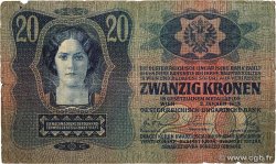 20 Haleru / 20 Korun TCHÉCOSLOVAQUIE  1919 P.002a TB
