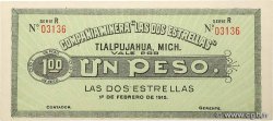 1 Peso MEXICO  1915 PS.---