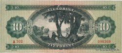10 Forint UNGARN  1957 P.168a fSS