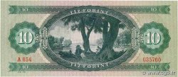 10 Forint UNGARN  1969 P.168d fST+