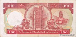 100 Dollars HONGKONG  1988 P.194b fSS