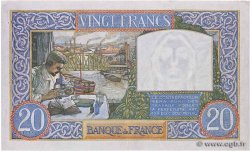 20 Francs TRAVAIL ET SCIENCE FRANCE  1941 F.12.16 VF+