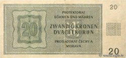 20 Korun BOHÊME ET MORAVIE  1944 P.09a TB