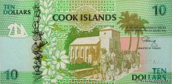 10 Dollars ISOLE COOK  1992 P.08a FDC