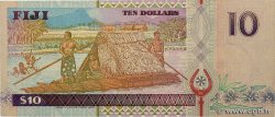 10 Dollars FIJI  1996 P.098b UNC-