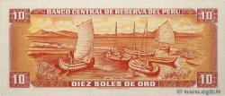 10 Soles de Oro PERU  1976 P.112 UNC