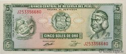 5 Soles de Oro PERU  1973 P.099c