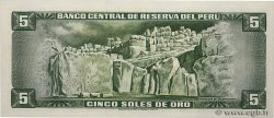 5 Soles de Oro PERU  1974 P.099c UNC