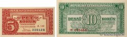 10 Korun CZECHOSLOVAKIA  1949 P.069