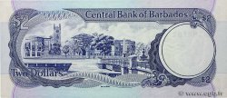 2 Dollars BARBADOS  1986 P.36 UNC