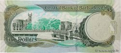 5 Dollars BARBADOS  2000 P.61 UNC-