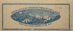1 Peso MEXICO Saltillo 1914 PS.0645 BB