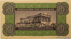 20 Drachmes GRÈCE  1940 P.315 SPL