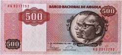 500 Kwanzas ANGOLA  1987 P.120b